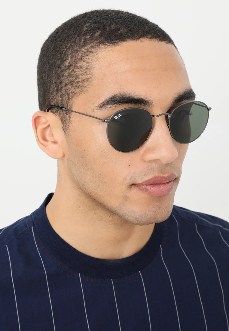 RAYBAN ROUND NEGRO +ESTUCHE TIPO ORIGINAL